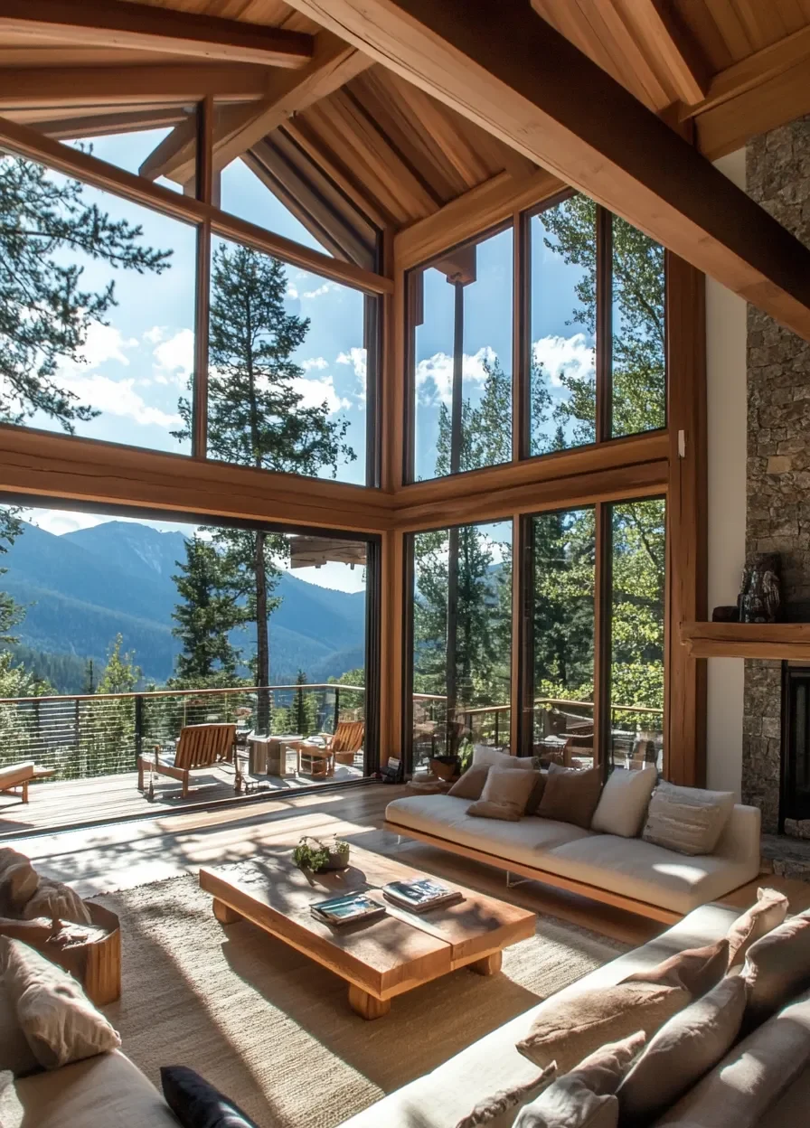 Farmhouse view